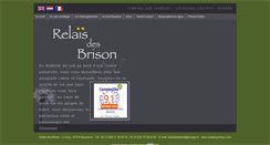 Desktop Screenshot of camping-brison.com